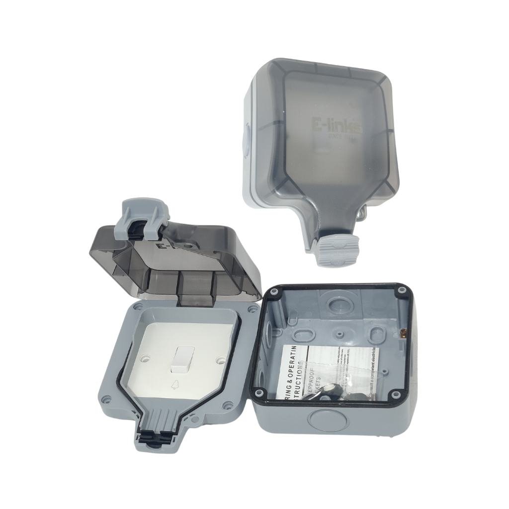 E-LINKS W/P 10A BELL SWITCH RIE1804IP66  IP68
