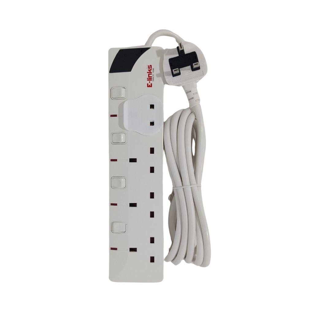 E-LINKS EXTENSION 4WAY 3MT RIE941   EXTENSION LEADS