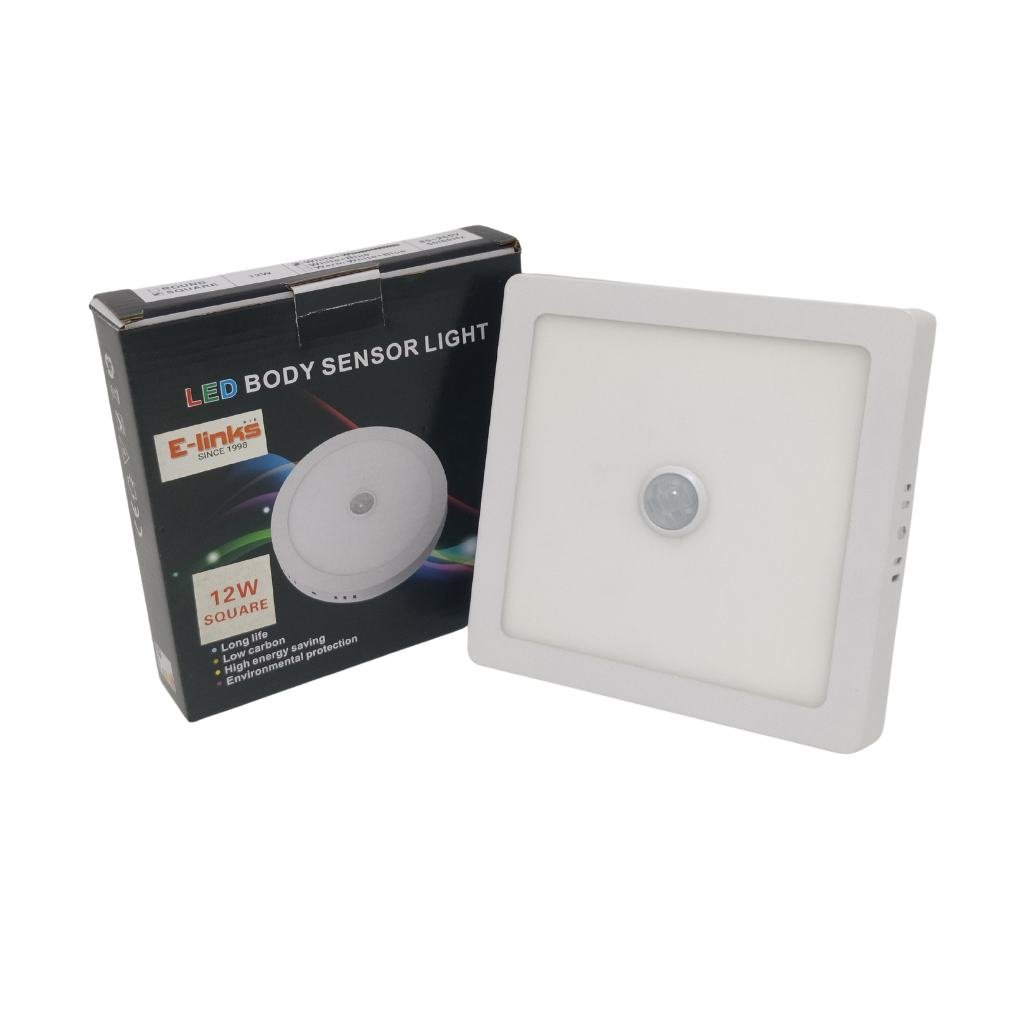  LED 12W D/L SENSOR SURFACE SQR  LED DOWNLIGHT
