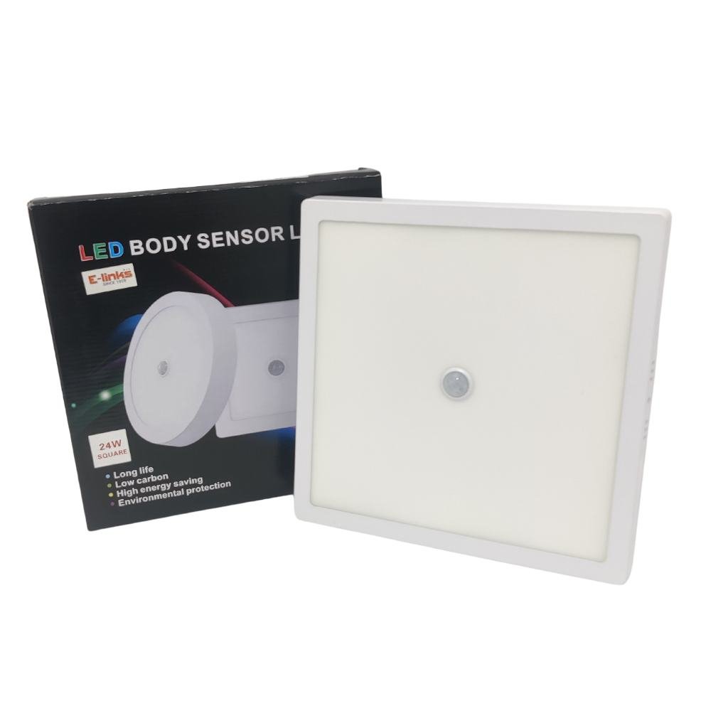 LED 24W D/L SENSOR SURFACE SQR  LED DOWNLIGHT