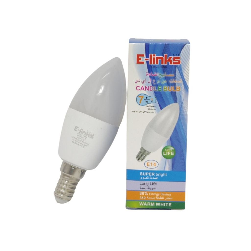 E-LINKS LED CANDLE WW E14 7W-70W  LAMP LED
