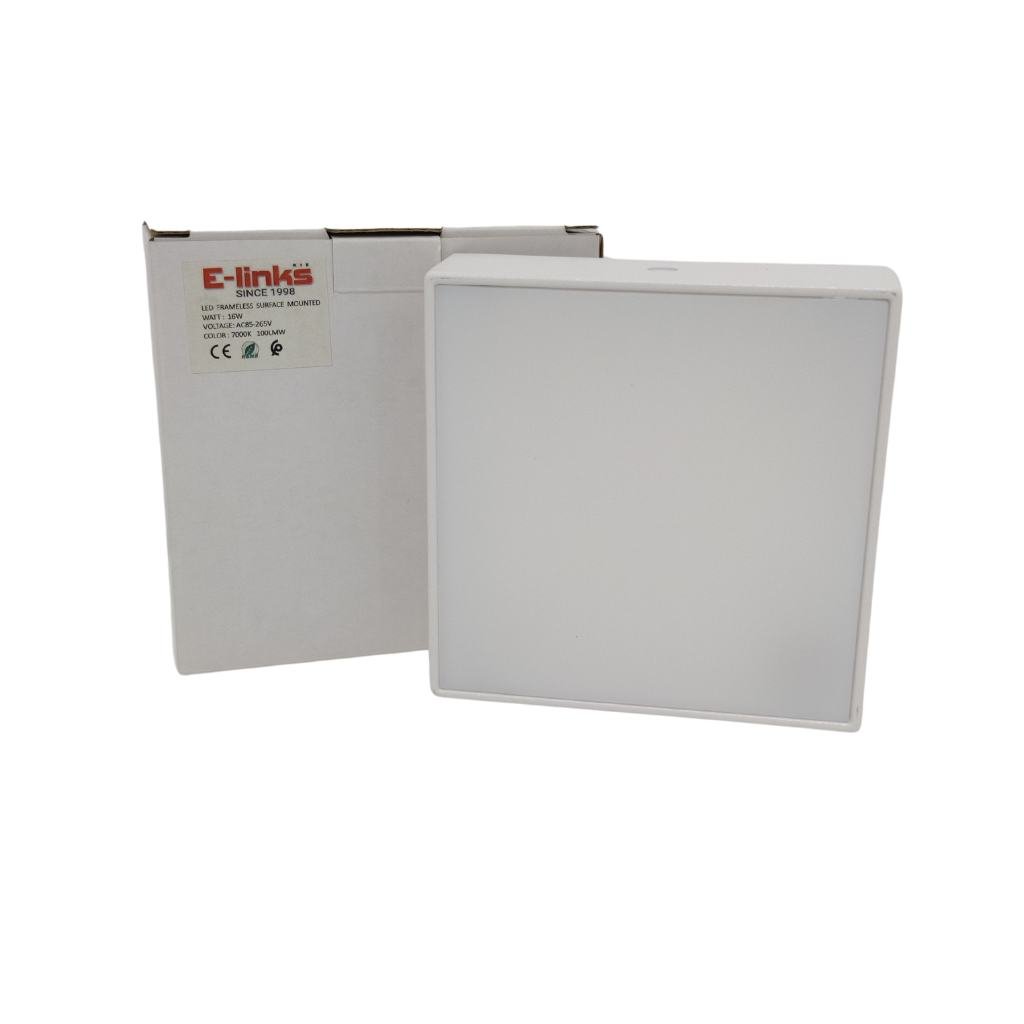 LED FRAMELESS SURFACE 16W SQR DL  LED DOWNLIGHT