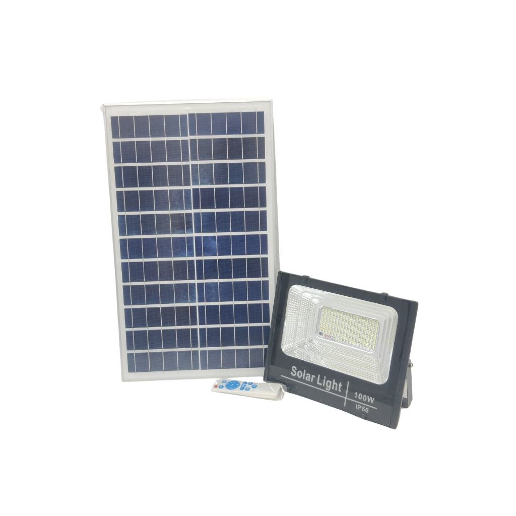  SOLAR LED F/LIGHT 100W RIESL100W  LED SOLAR