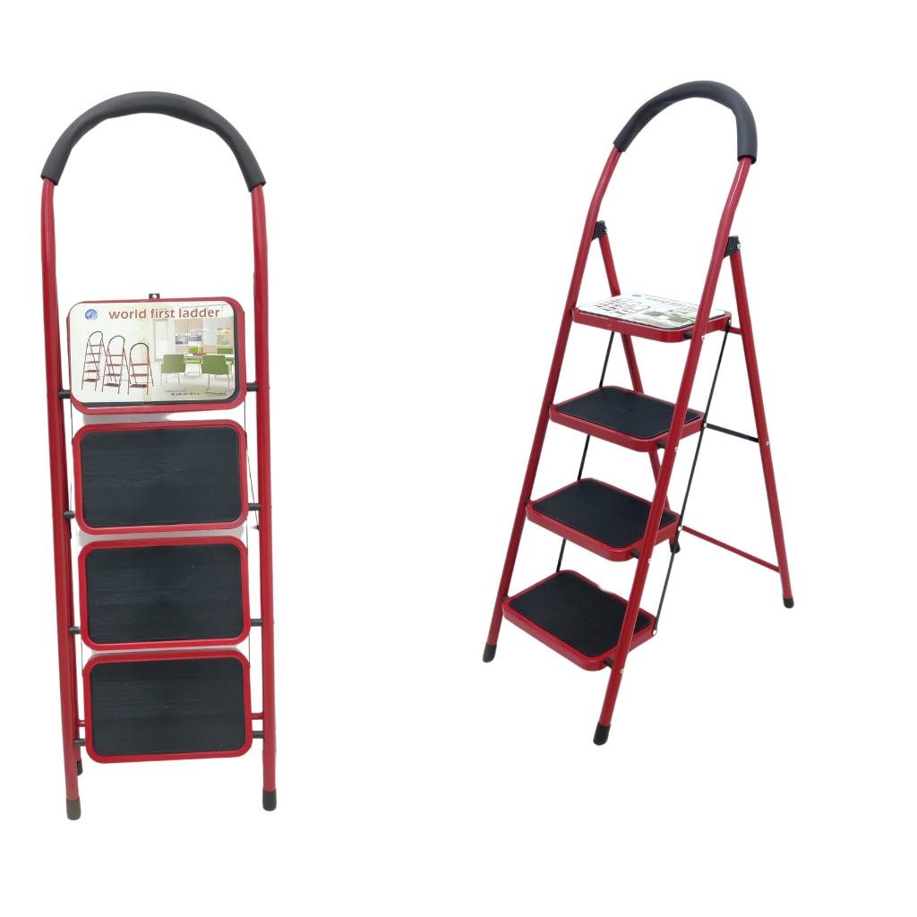 E-LINKS STEEL LADDER 4STEPS STL403 0504A  ONE SIDE